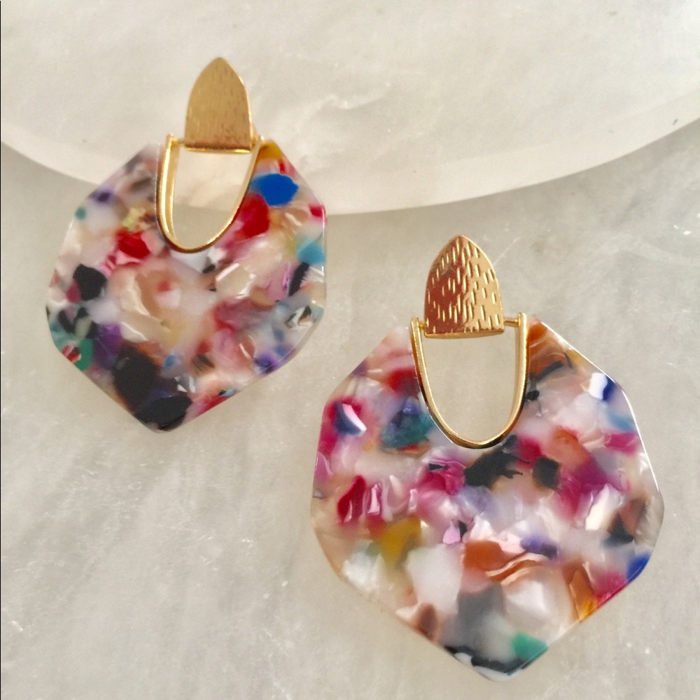 Anthropologie dangle earrings - Picture 5 of 5